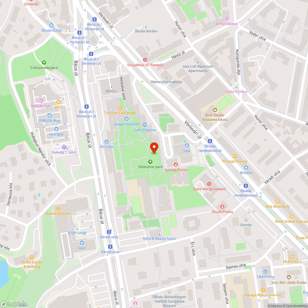 Kiszedett karók a játszótéren bejelentés helye