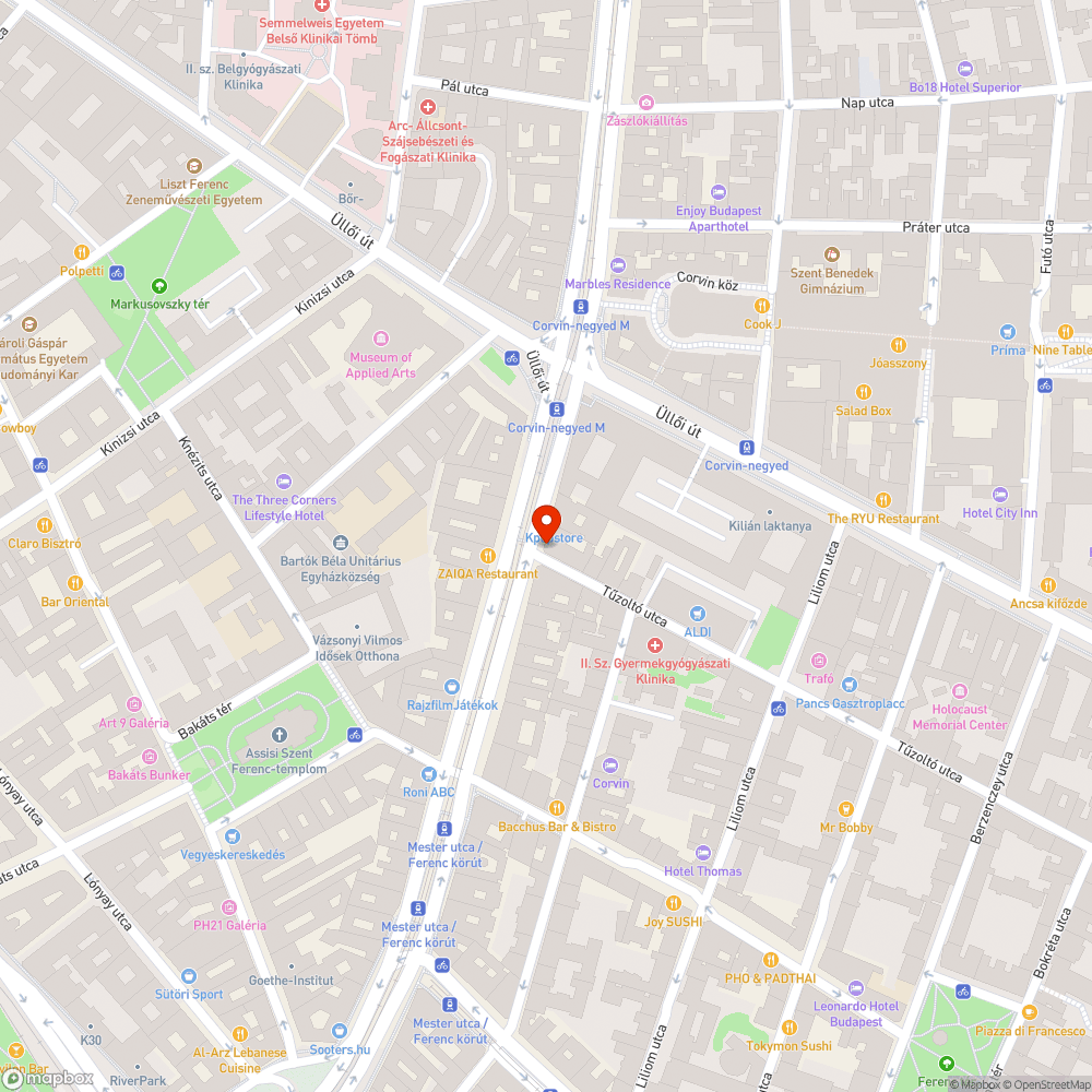 Hiányzó pollerek bejelentés helye