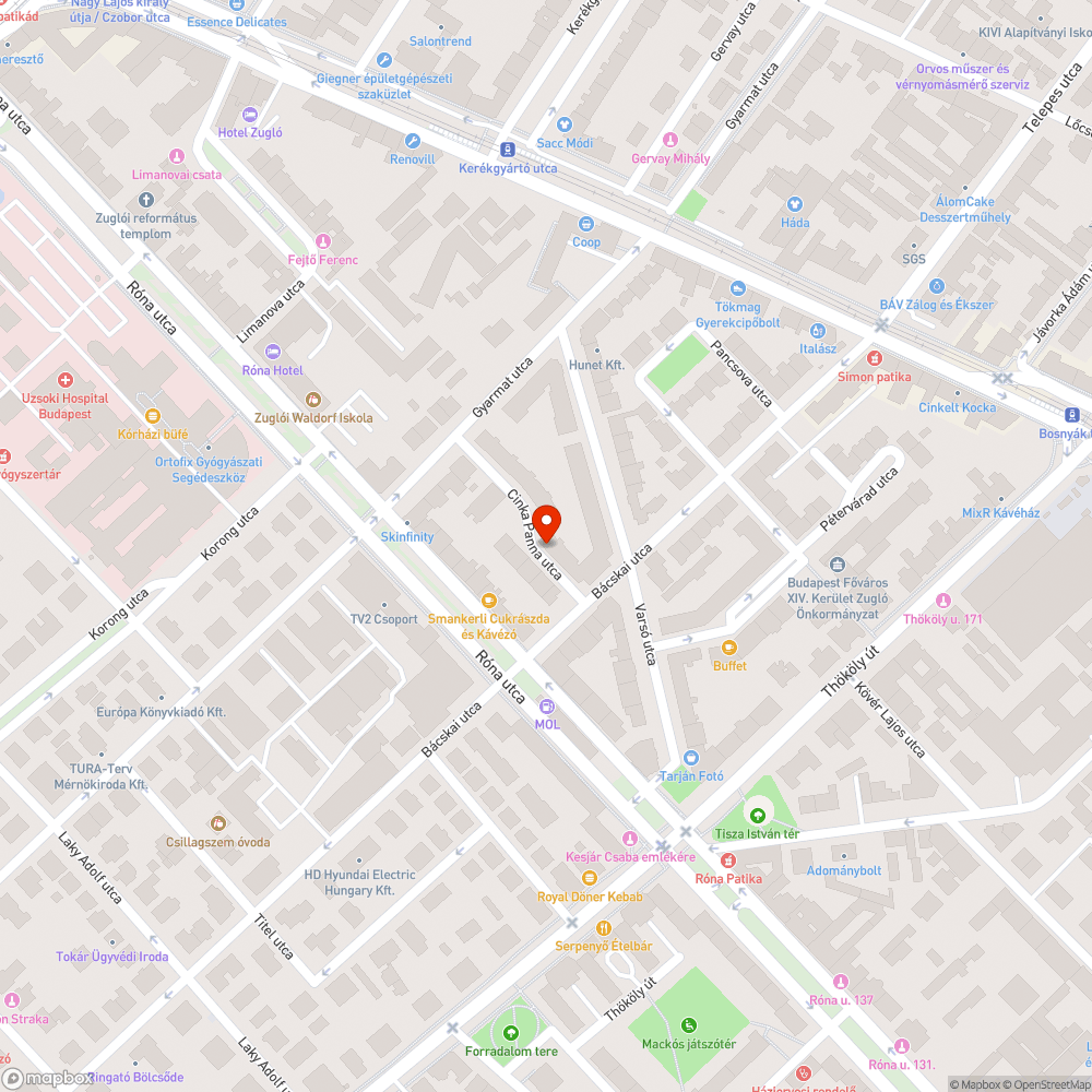 Karácsonyfák. bejelentés helye