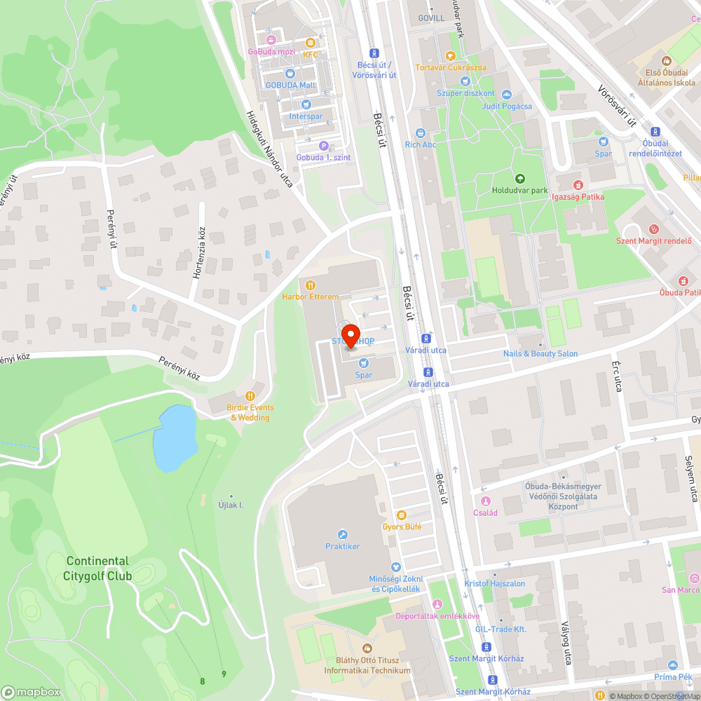 Hiányzó pad a StopShop játszóterén bejelentés helye