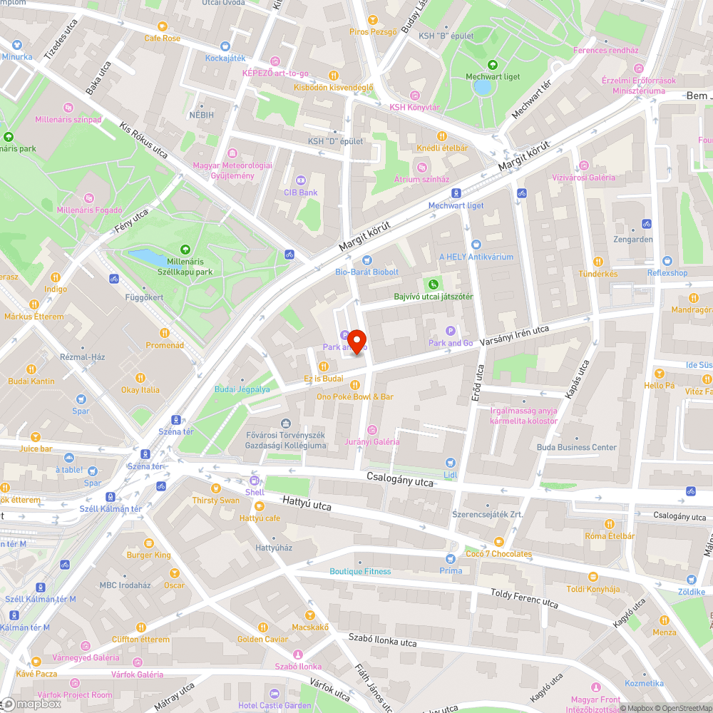 Szemetes járdaszakasz bejelentés helye