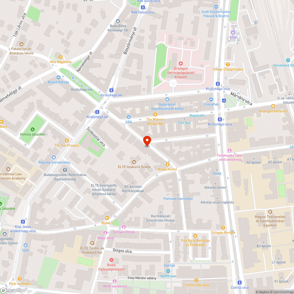 Átragasztott utca tábla bejelentés helye