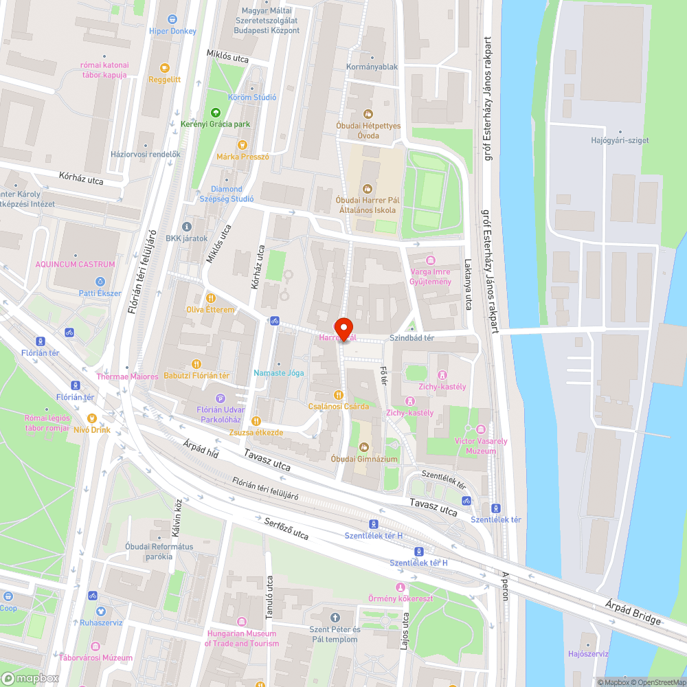 Hiányzó kerékpár tároló a könyvtárnál bejelentés helye