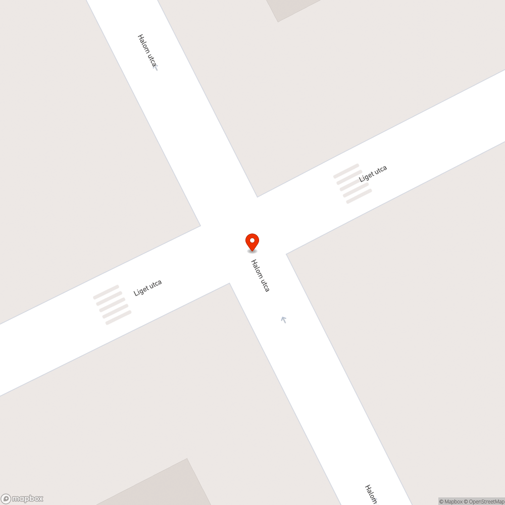 Megtévesztő útburkolati jel bejelentés helye