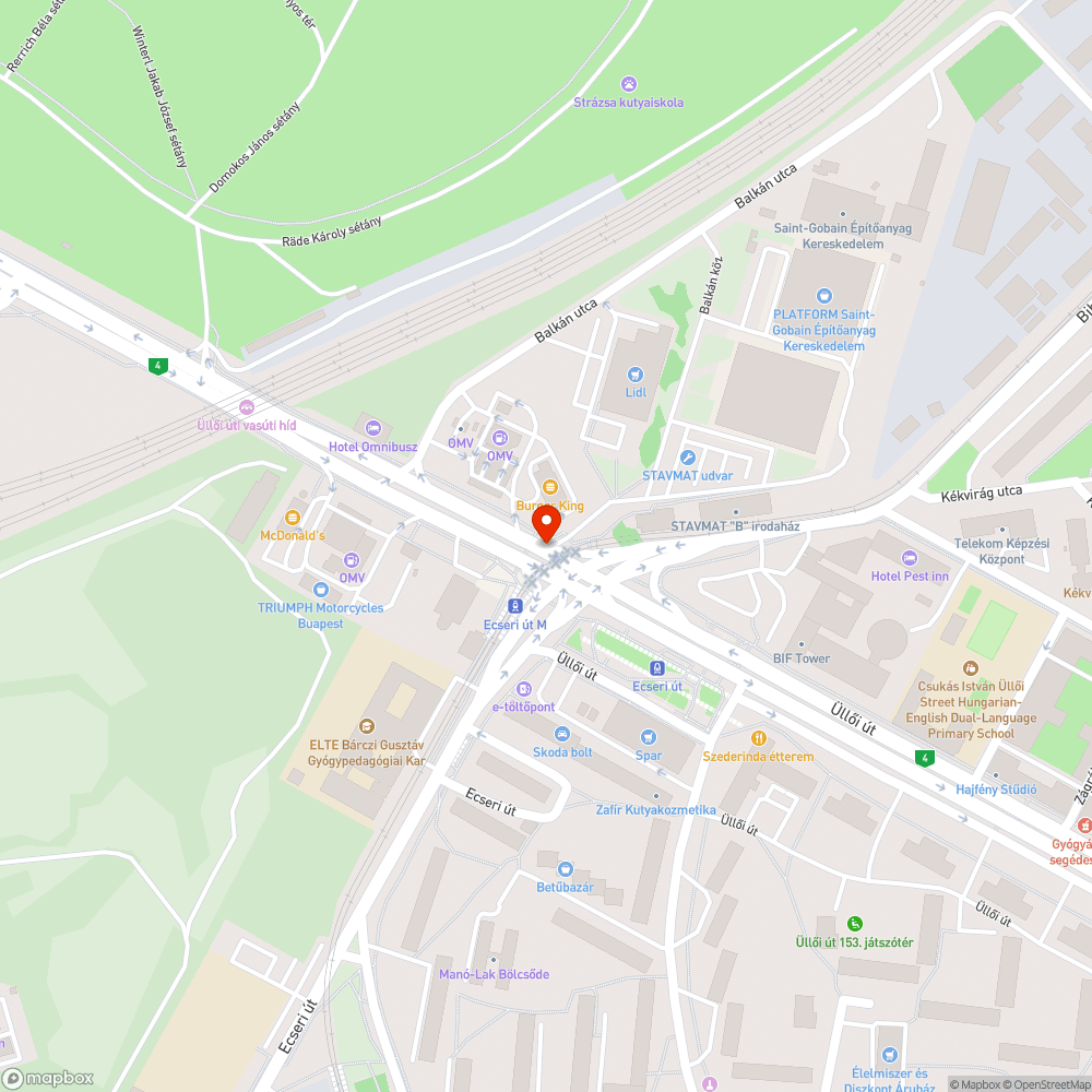 Kerékpáros közlekedés fejlesztése. bejelentés helye