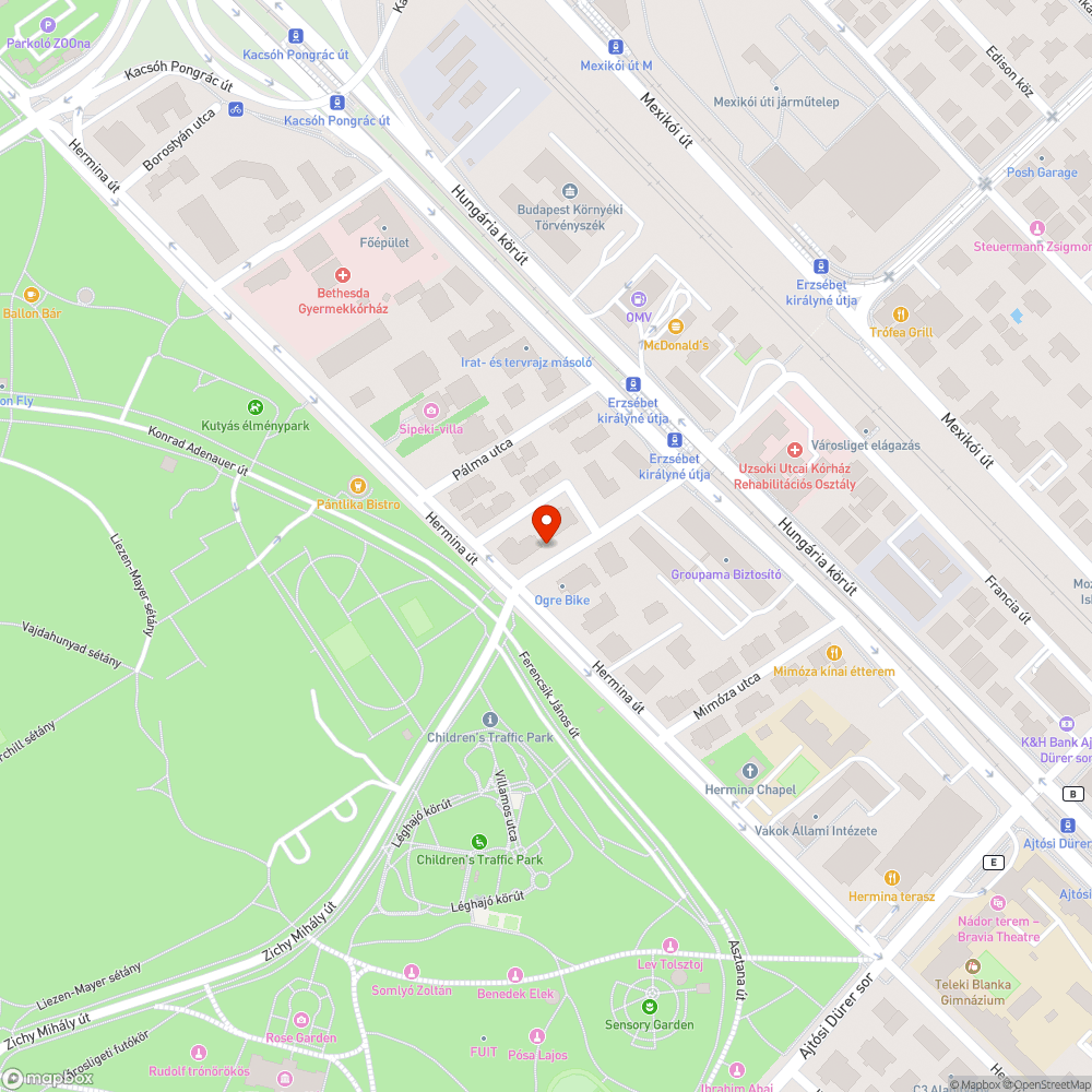 Eltömődő csatorna lefolyó bejelentés helye