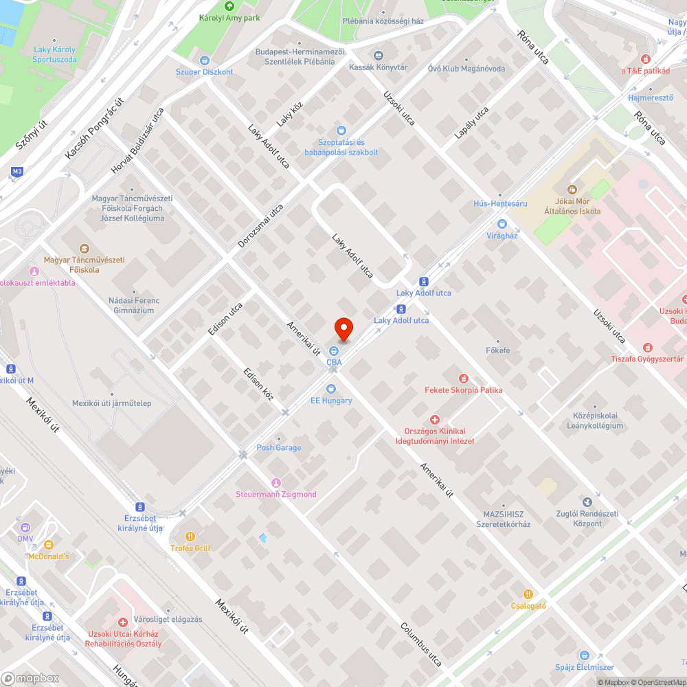 Balesetveszélyes gödör a keréknyomban bejelentés helye