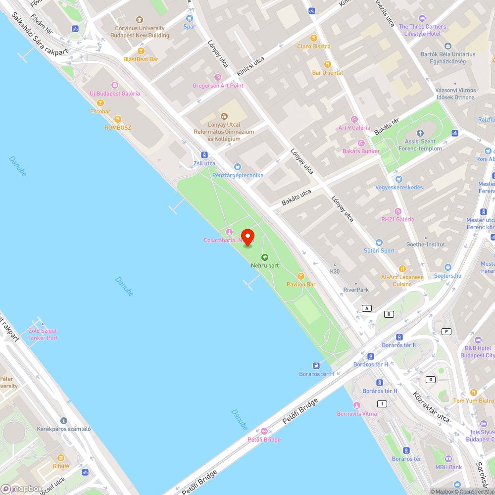 Nehru park kábel bejelentés helye