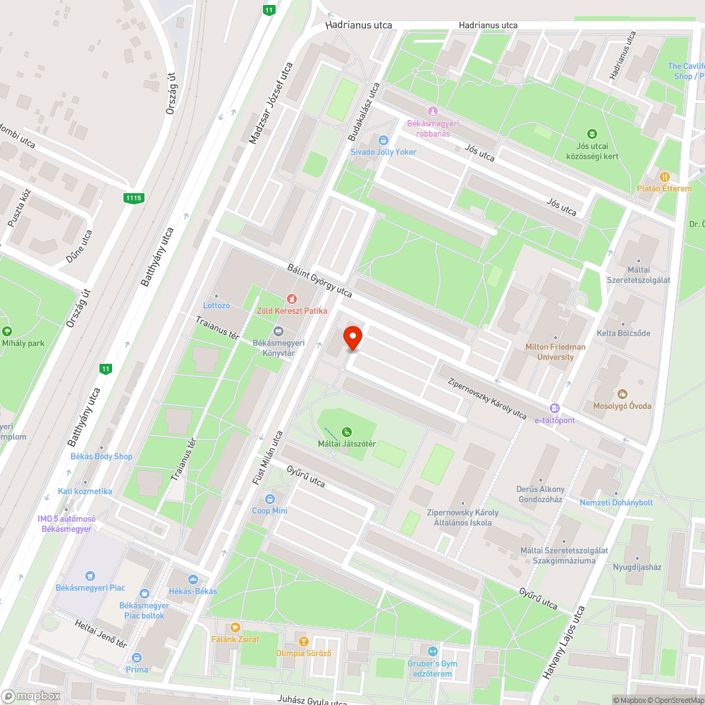 Illegális szemét bejelentés helye