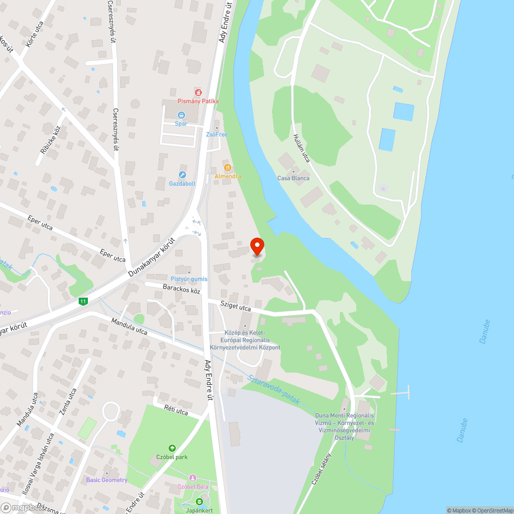 Kidőlt fa. bejelentés helye