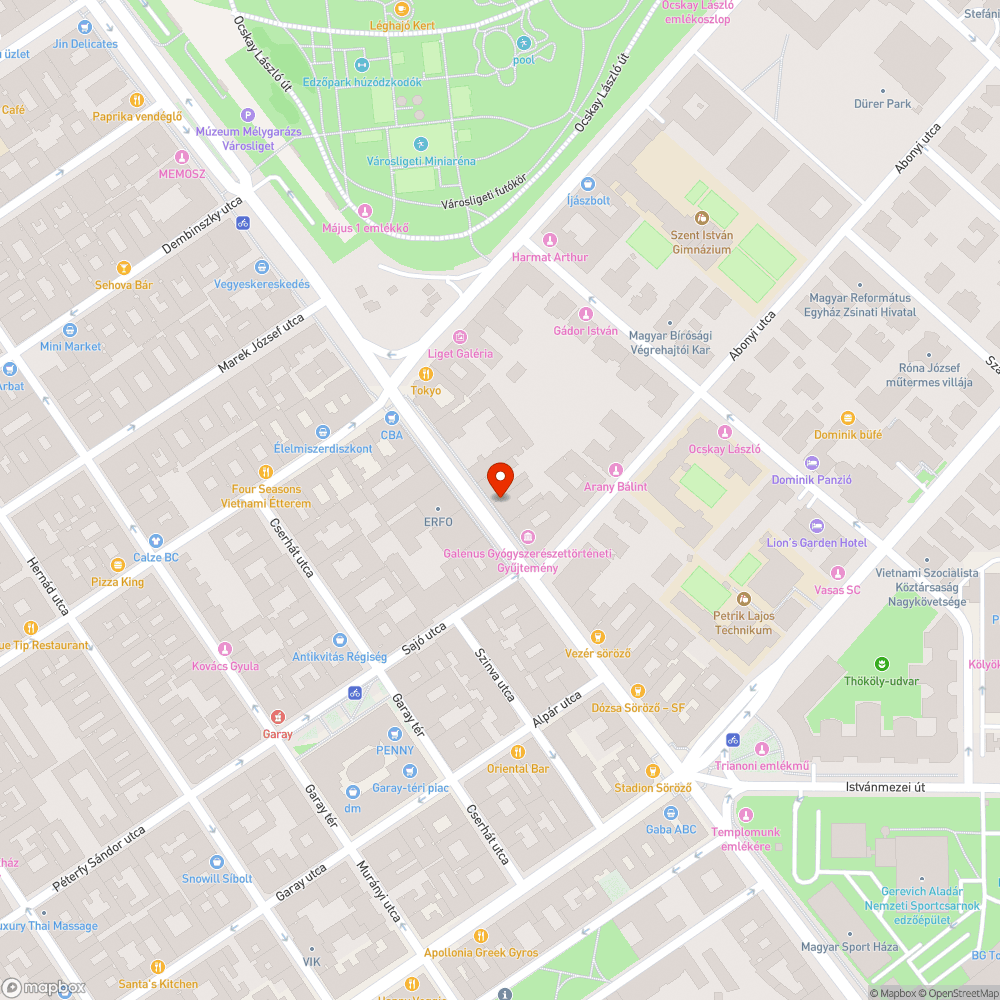 Facsonkok bejelentés helye