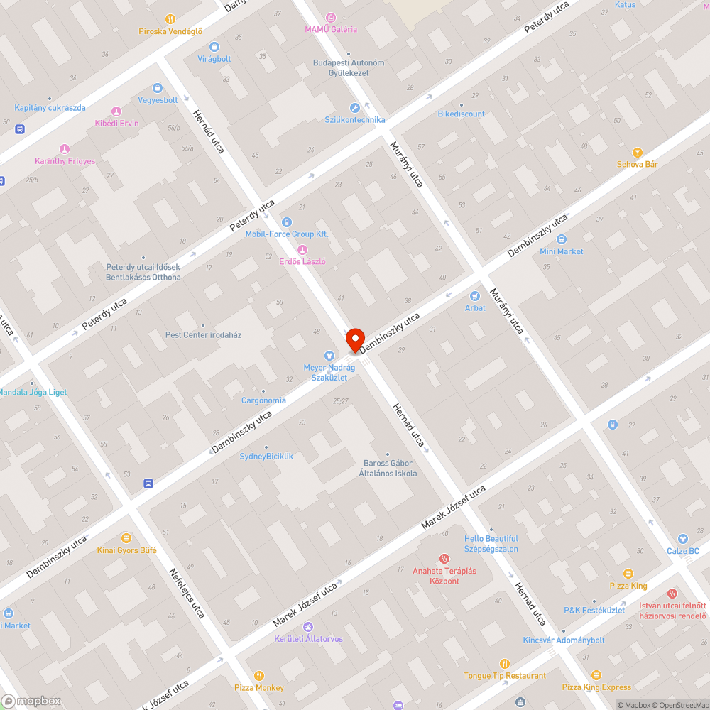 Hiányzó pollerek bejelentés helye