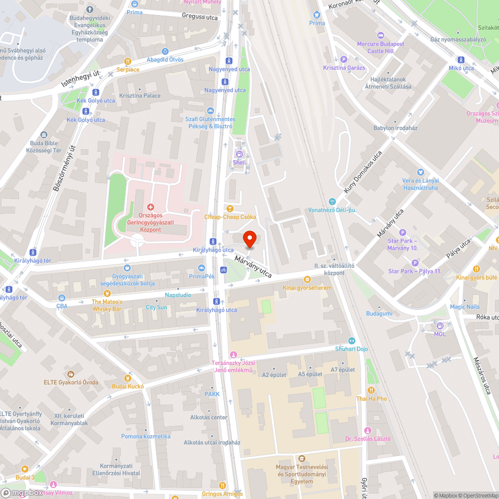 Elhagyott tábla bejelentés helye