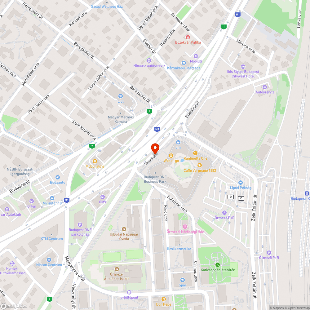 Kopott pad bejelentés helye