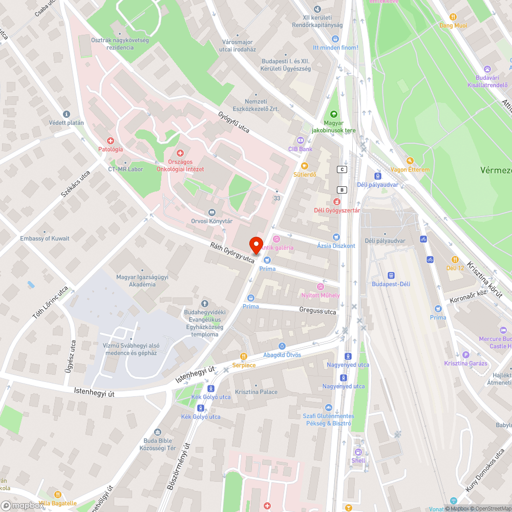 Megdőlt tábla bejelentés helye