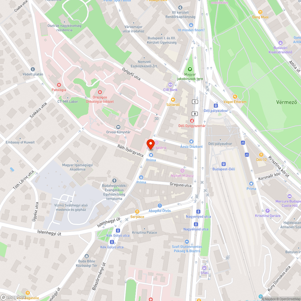 Sérült keret bejelentés helye