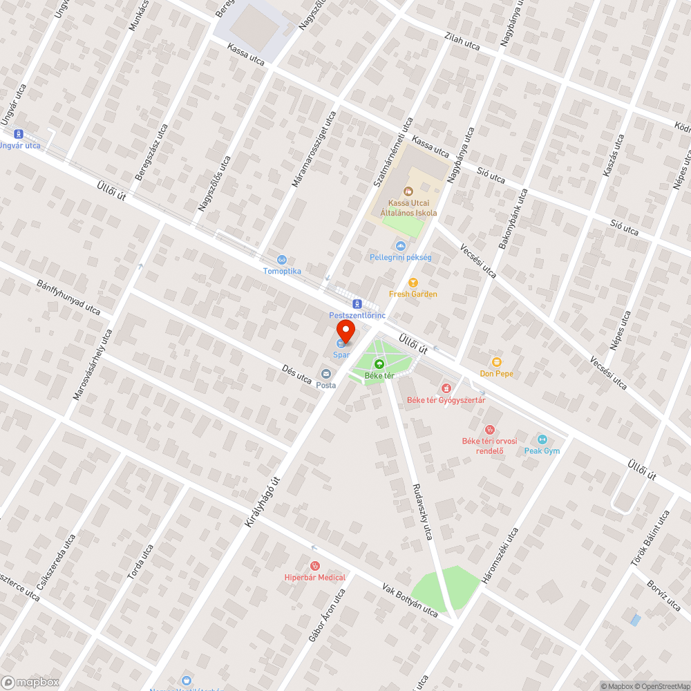 Járdán parkolás átszervezése bejelentés helye