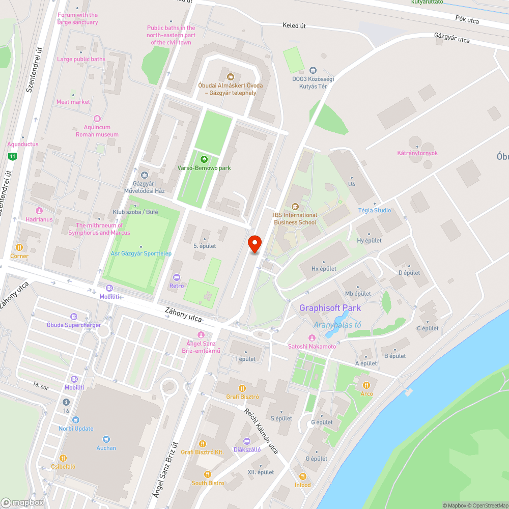 Beszakadt kövezet bejelentés helye