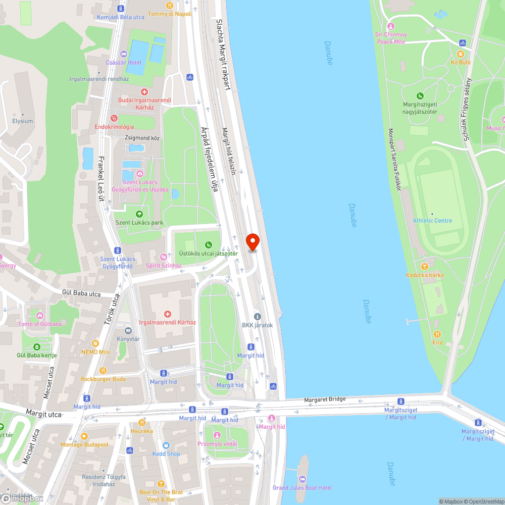 Graffitis fal bejelentés helye