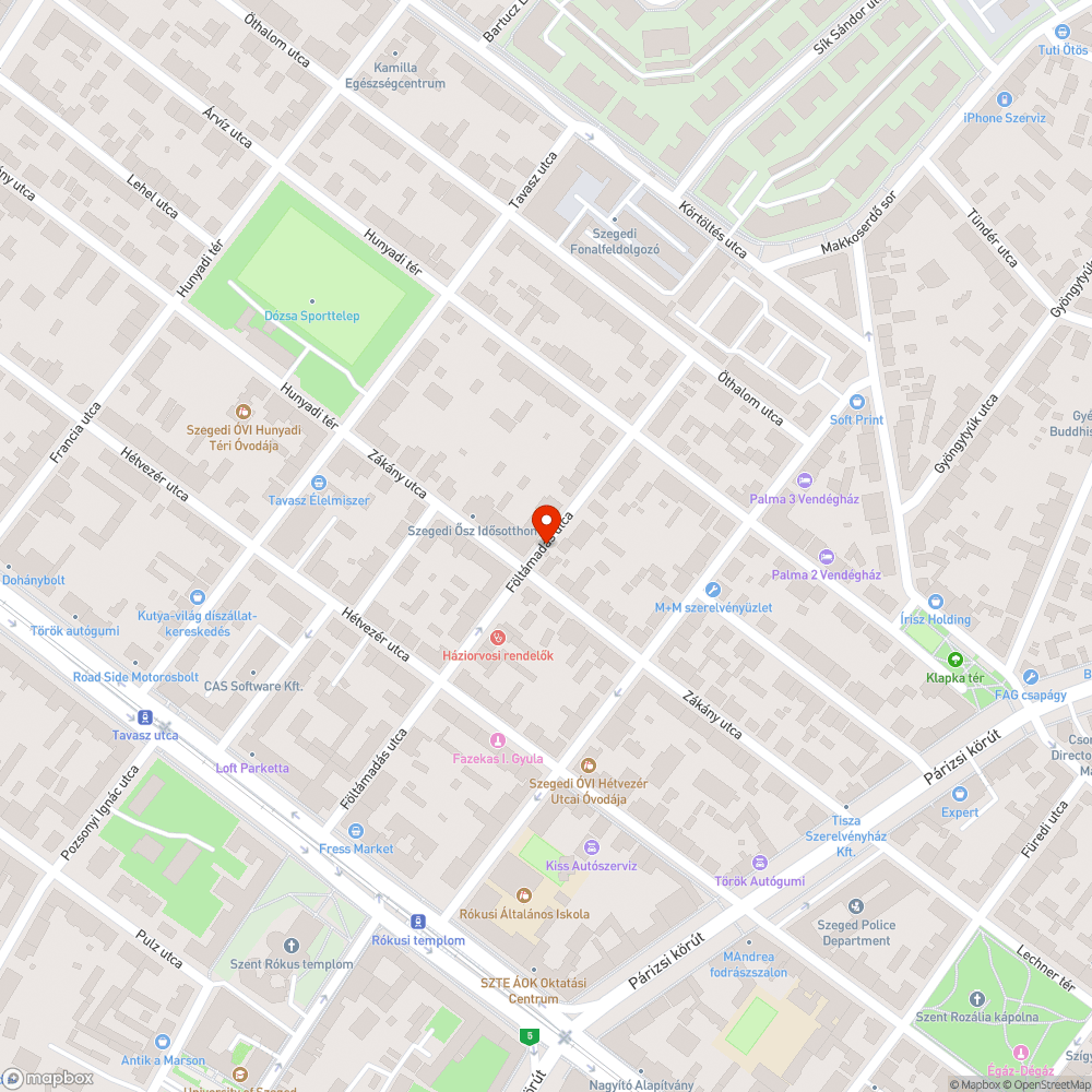 Lerobbant kocsi zöldterületen bejelentés helye