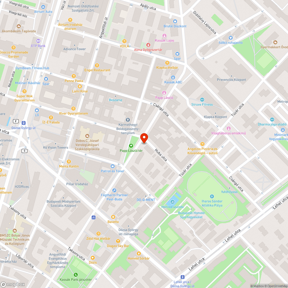 Fedlap kiáll a járdából bejelentés helye