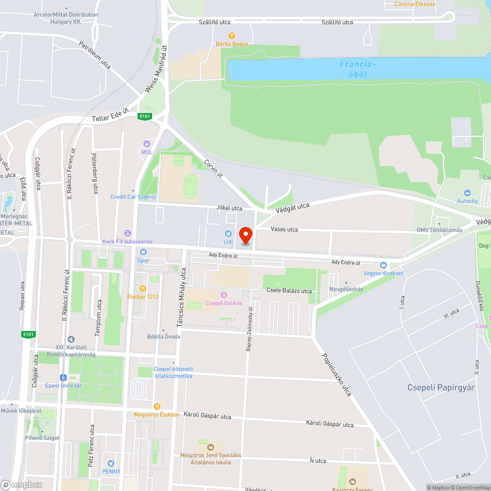 Hiba leaszfaltozott úton bejelentés helye