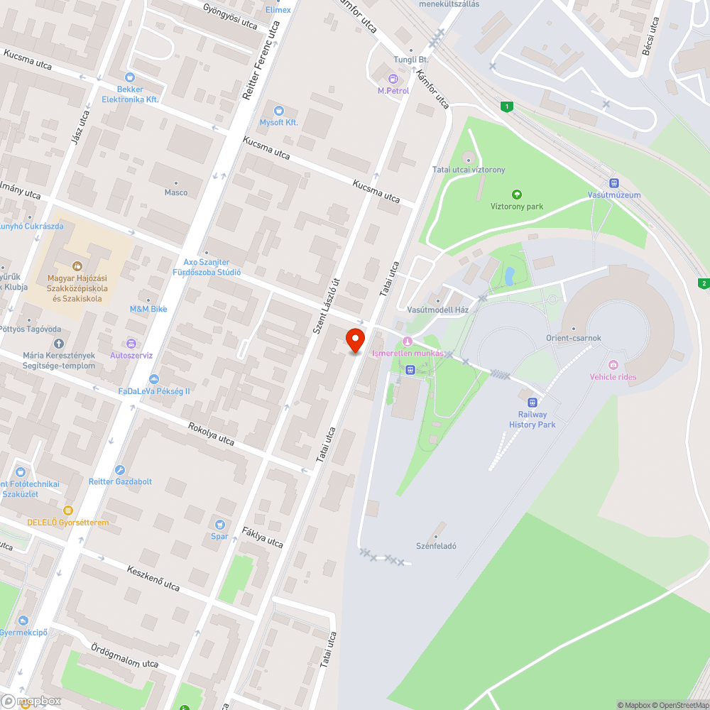 Skoda Tatai út bejelentés helye