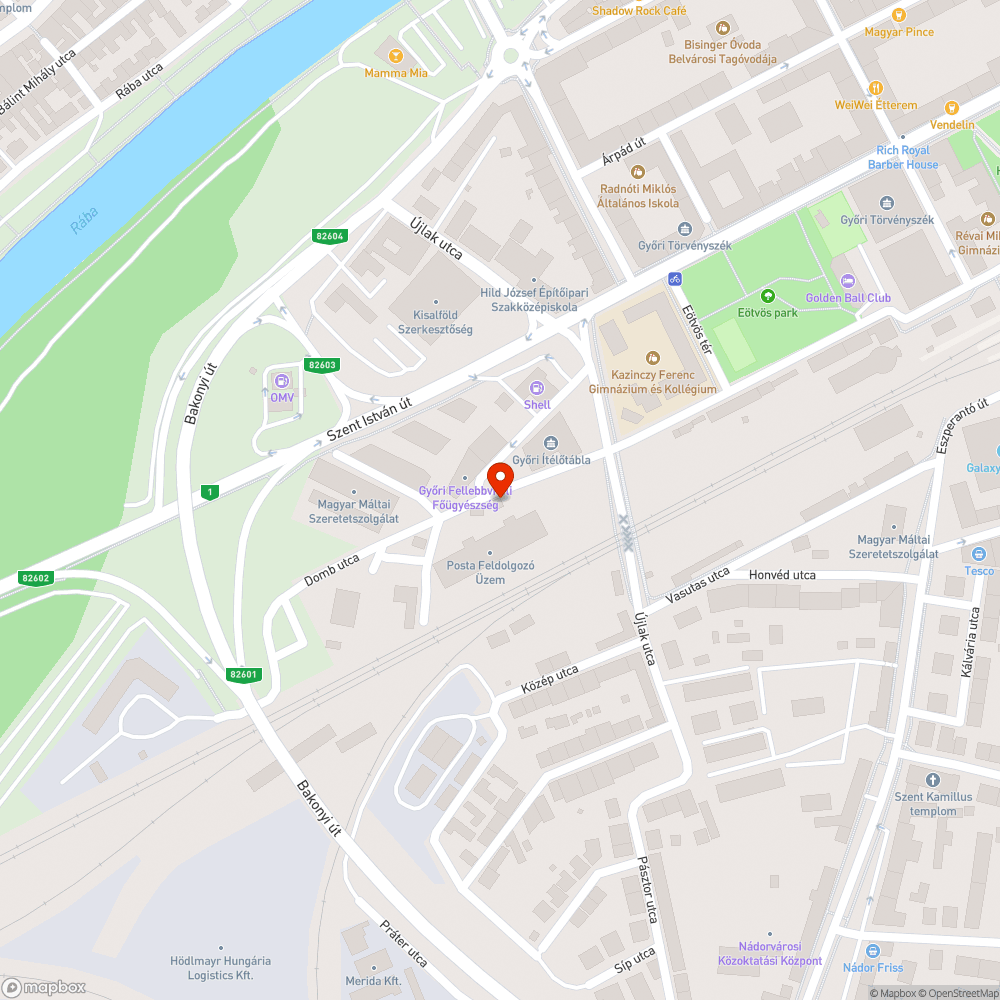 Megdőlt, balesetveszélyes fedlap bejelentés helye