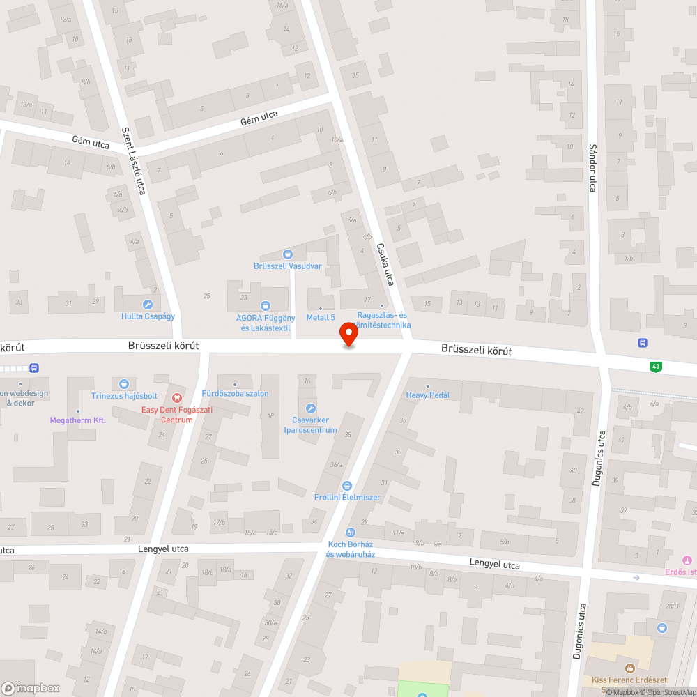 Lehúzott ablakú személygépjármű bejelentés helye