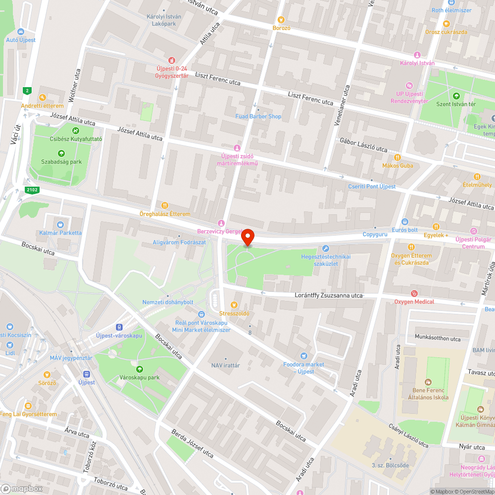 Rossz helyen az esőbeálló bejelentés helye