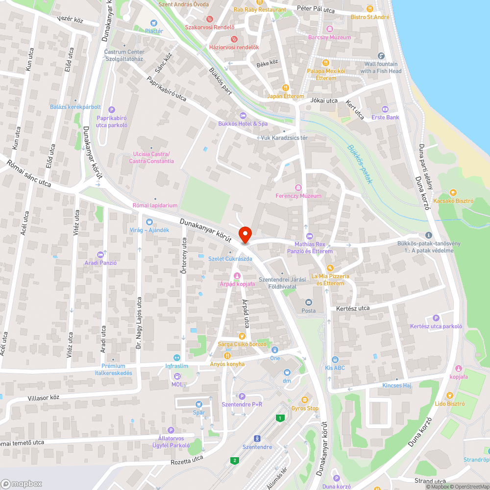 Gyalogos átkelőhely visszajelző lámpa bejelentés helye