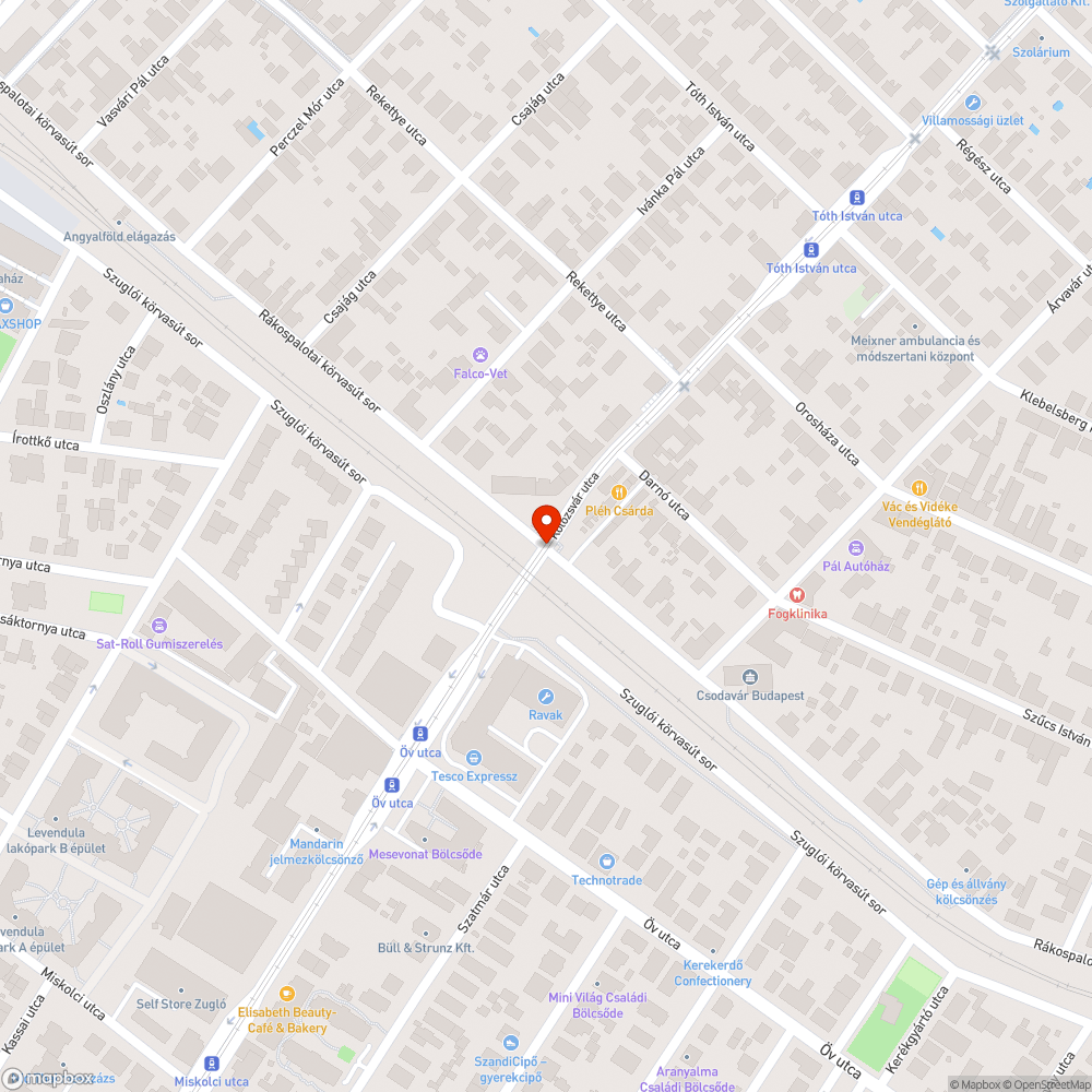 Kanyarodó sáv bejelentés helye