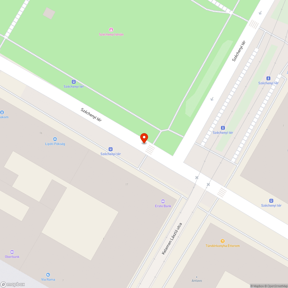 Hosszú, buszgyilkos kátyú bejelentés helye