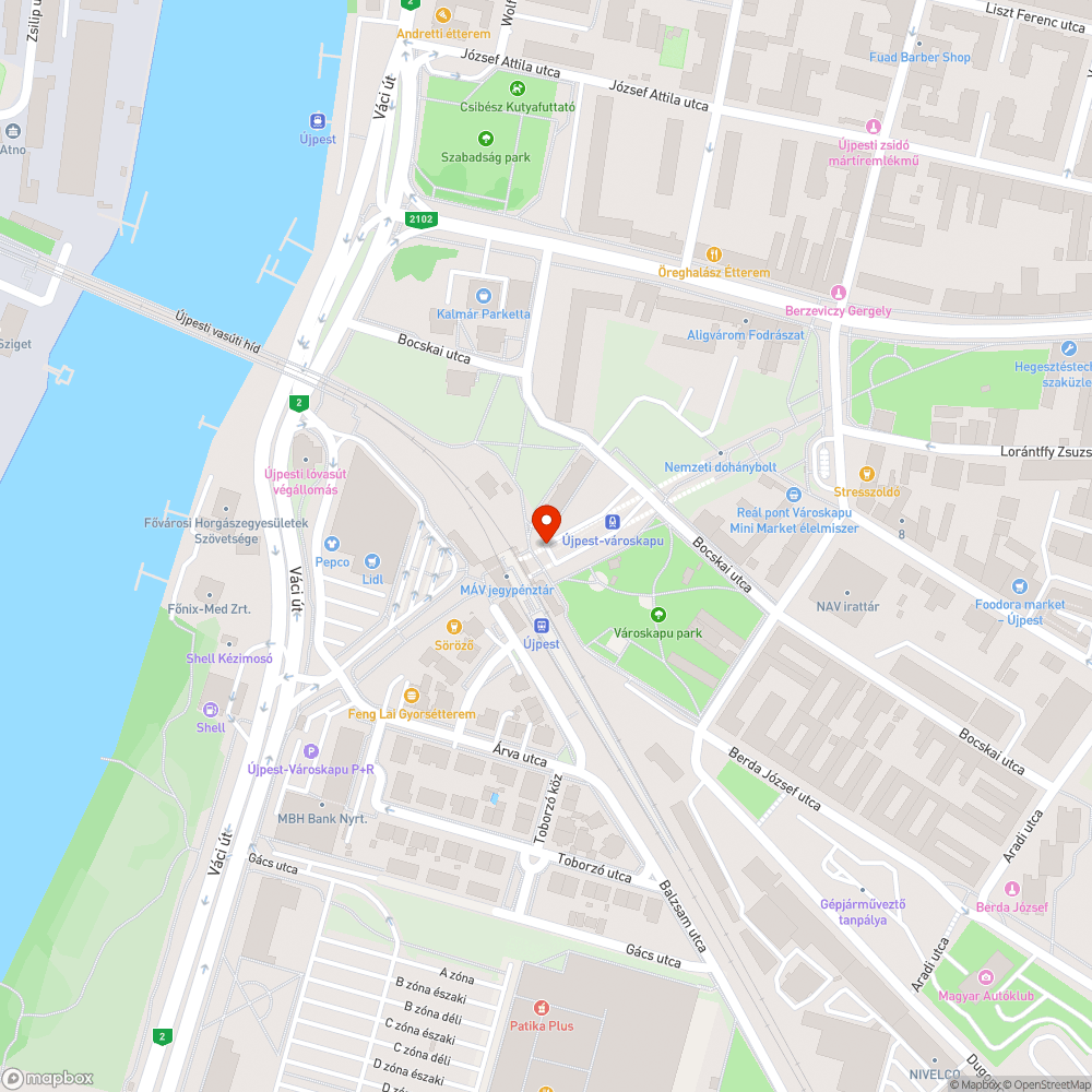 Graffiti a KÖKI irányában bejelentés helye