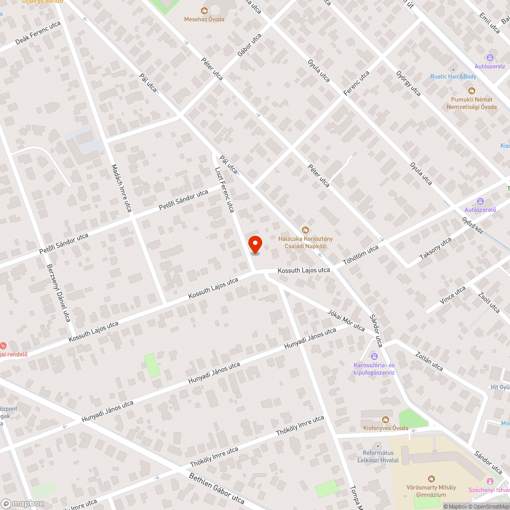 Szemét az árokban bejelentés helye