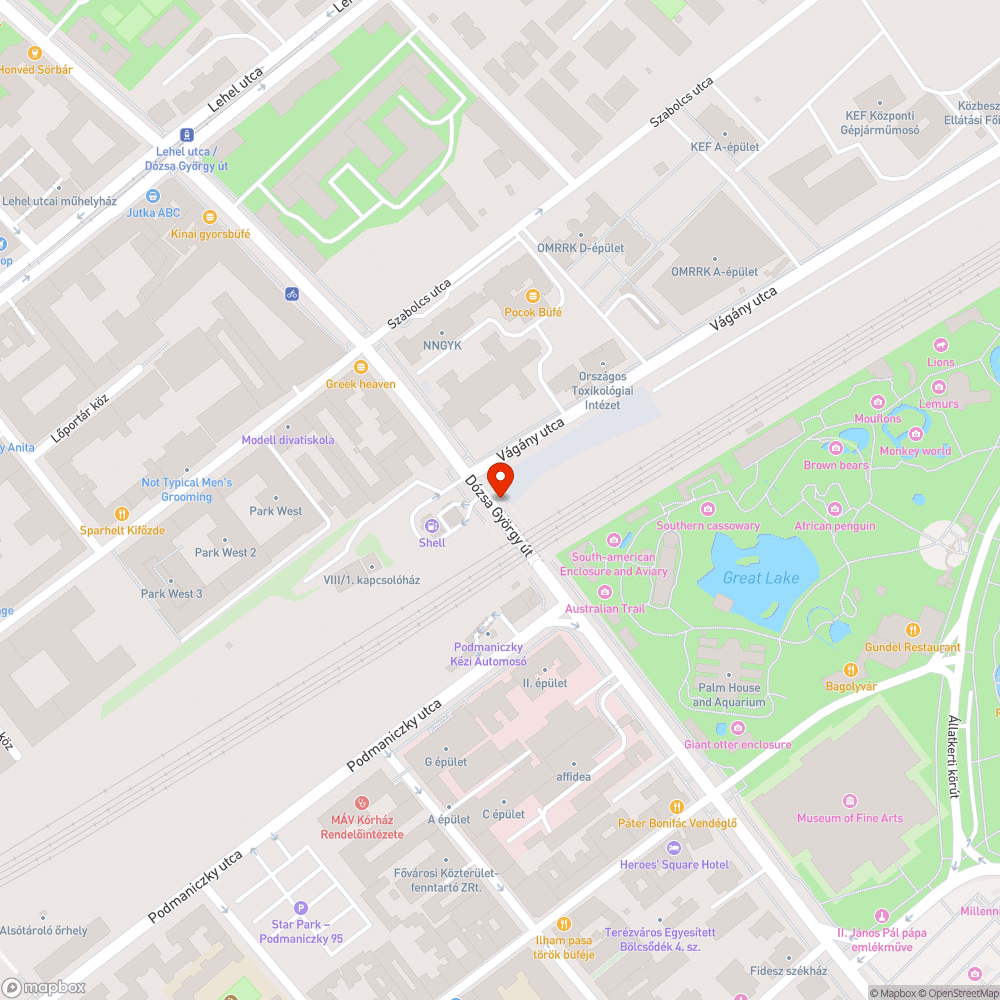 Újonnan telepített óriásplakátok bejelentés helye