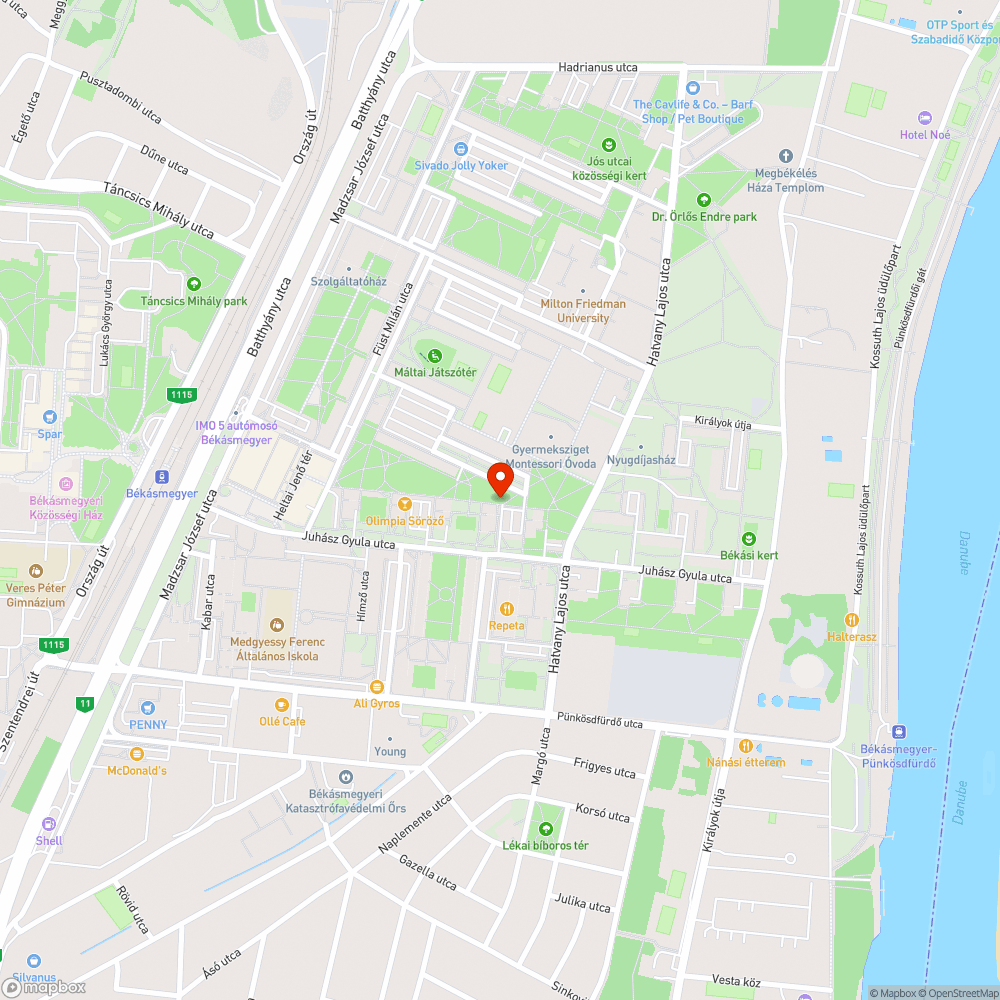 Kiégett lámpa bejelentés helye