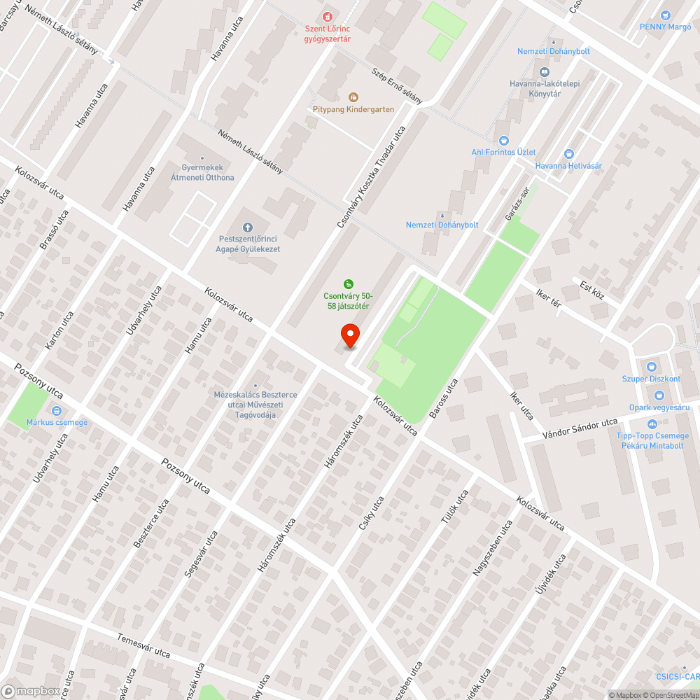 Nincs közvilágítás bejelentés helye