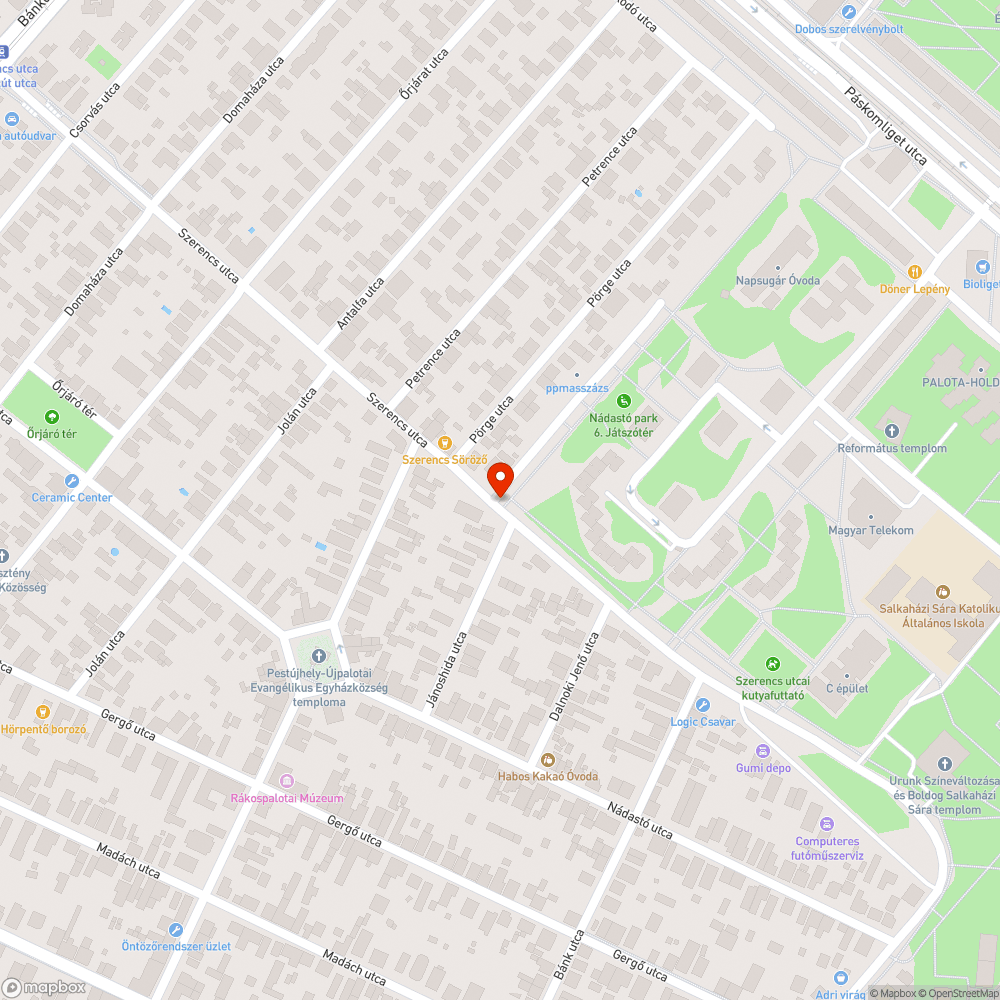 Illegális szemétlerakat bejelentés helye