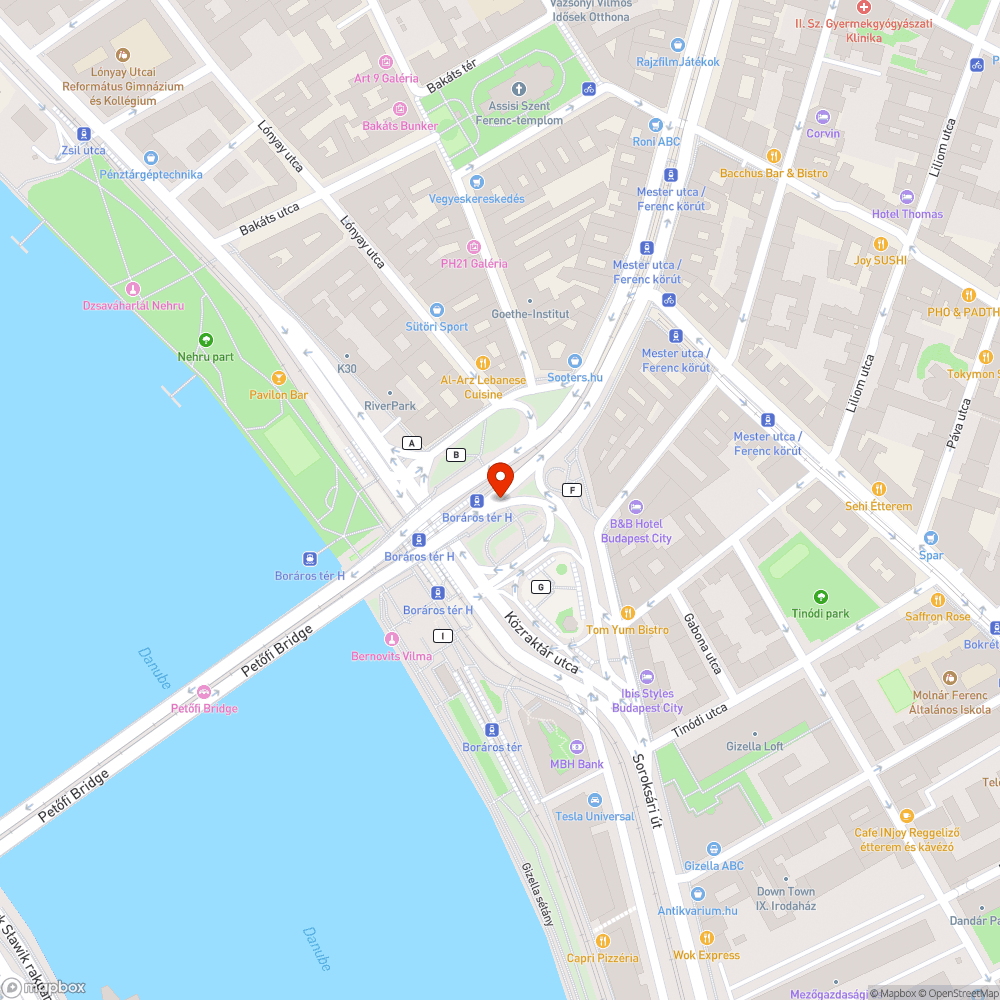 Kiégett lámpák a Borároson bejelentés helye