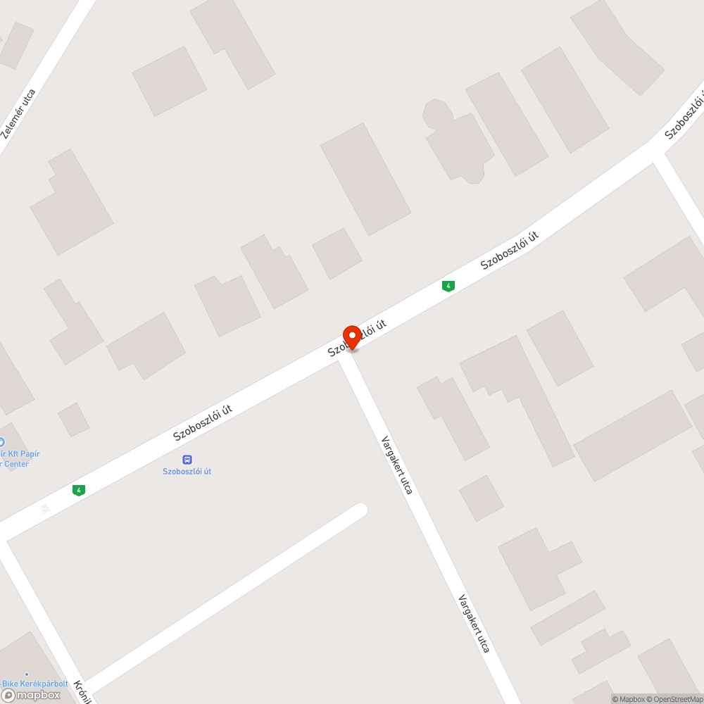 Leesett STOP tábla bejelentés helye