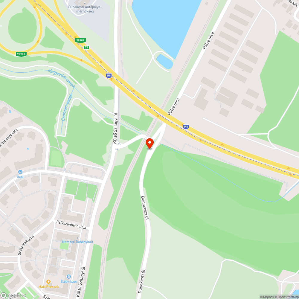 Nem látható elsöbbségadás tábla bejelentés helye