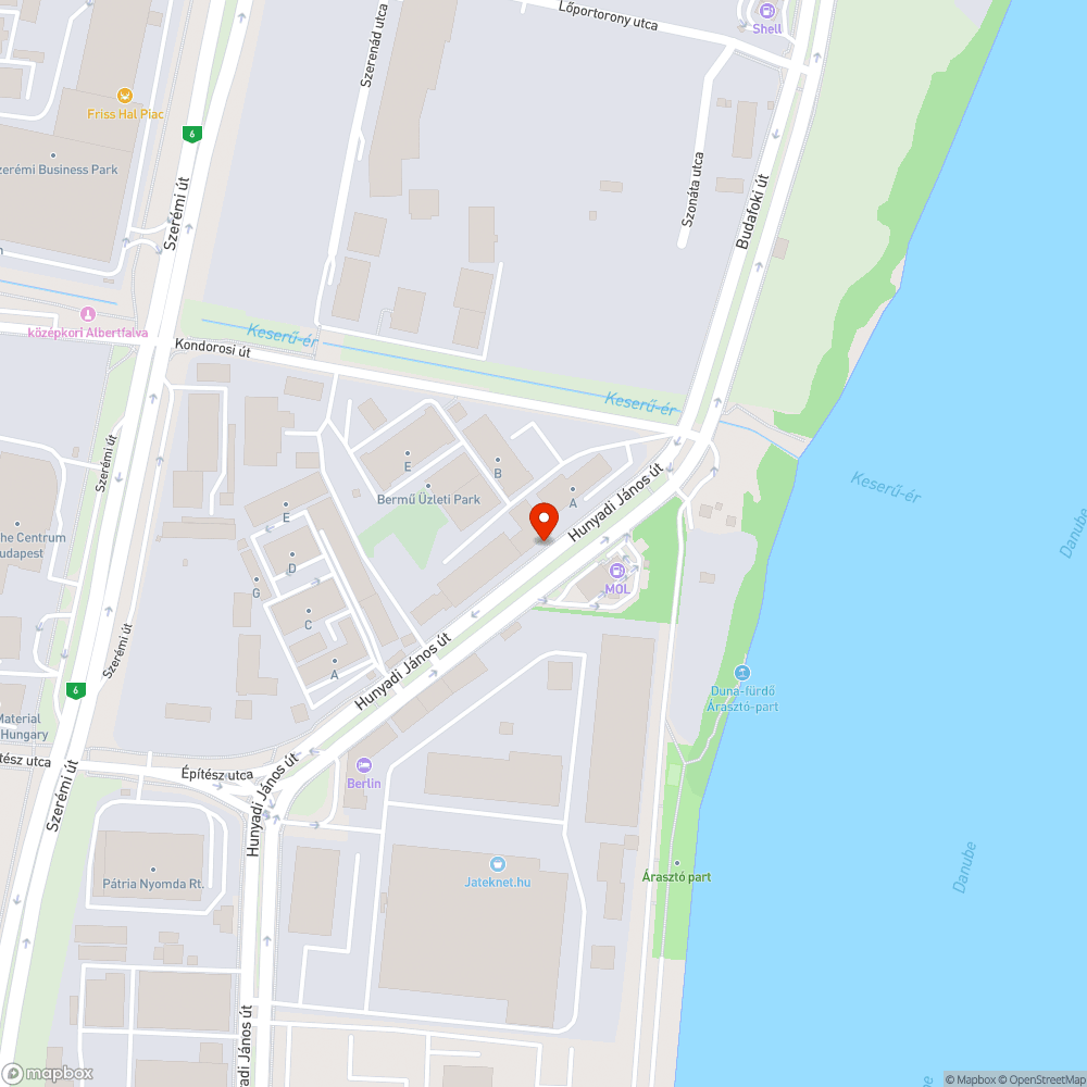 Hunyadi járdán parkolás bejelentés helye