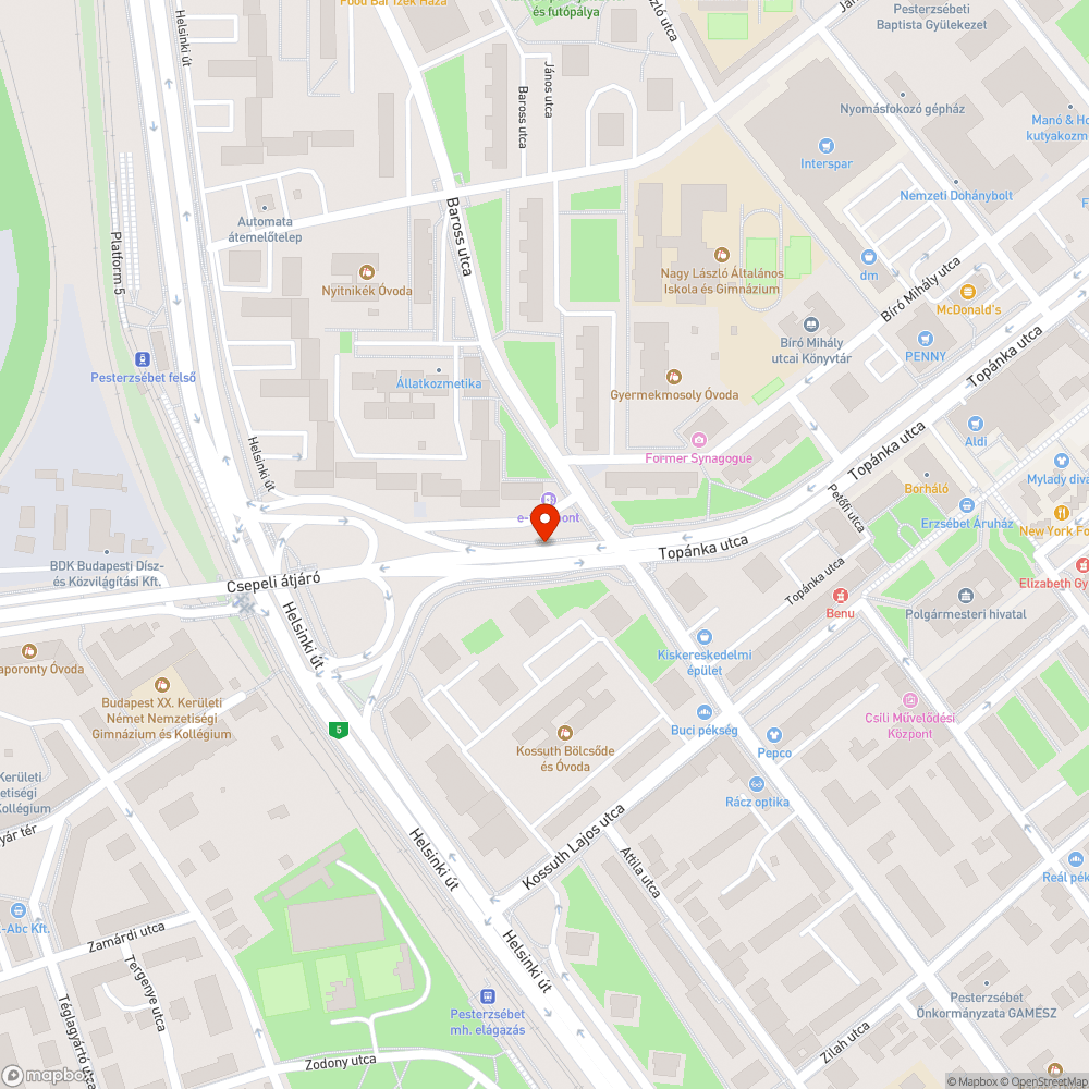 Közúton történő gumicsere utáni gumiotthagyás bejelentés helye