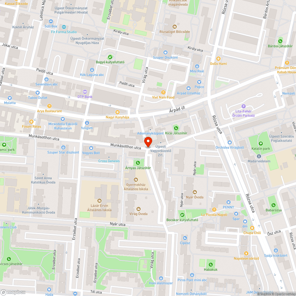 Szabálytalan parkolás bejelentés helye