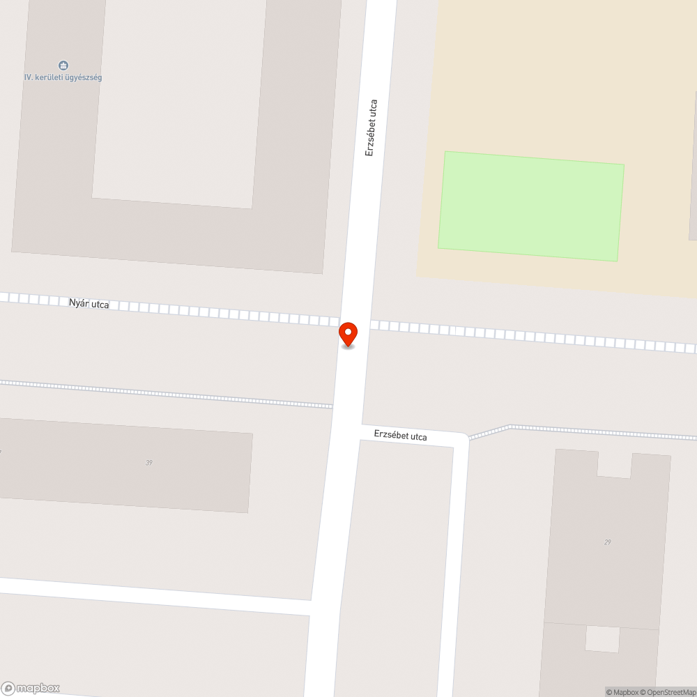 Kráter bejelentés helye