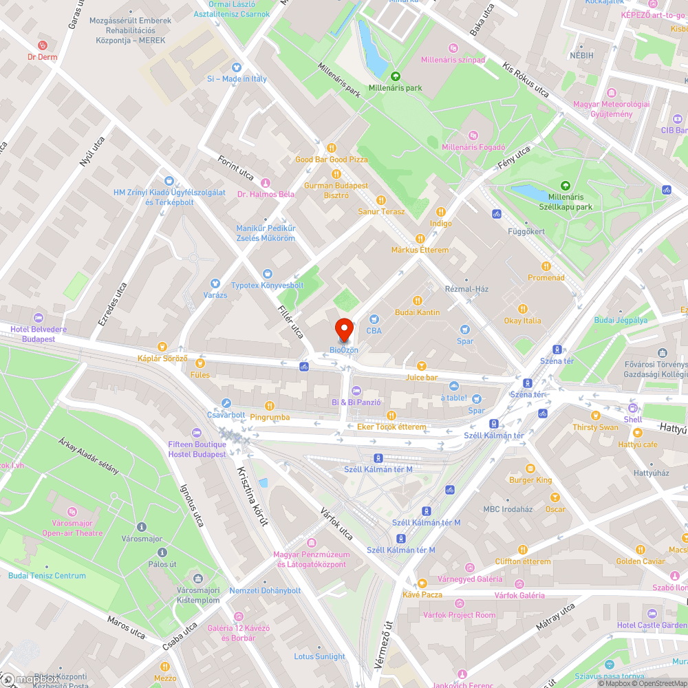 Vízfolyás a járókelőkre bejelentés helye