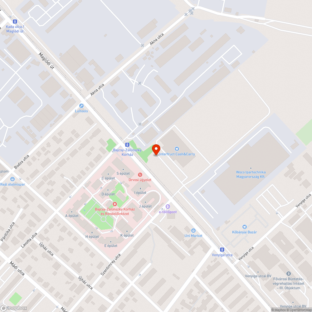 Használhatatlan parkoló bejelentés helye