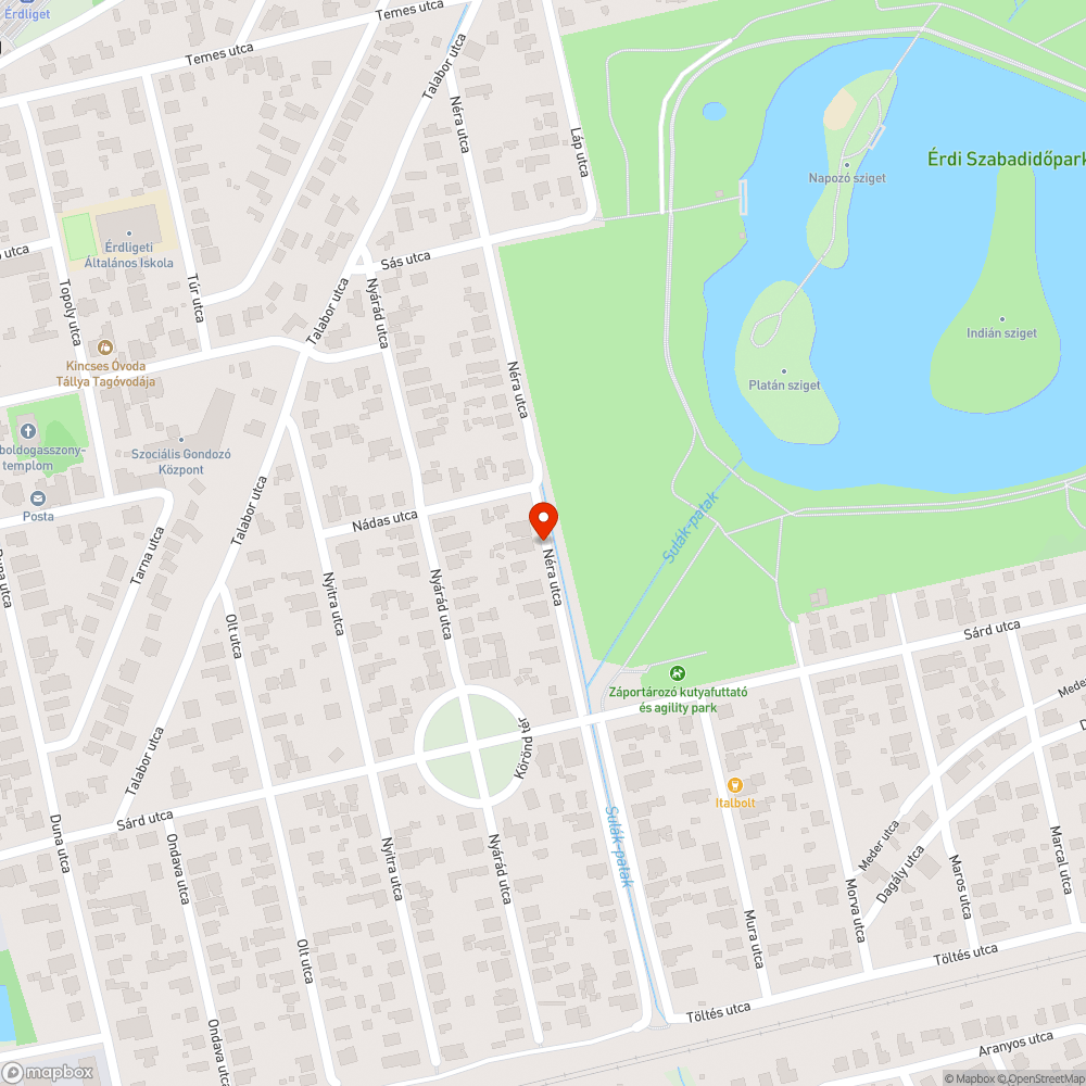 Elhagyott jármű bejelentés helye