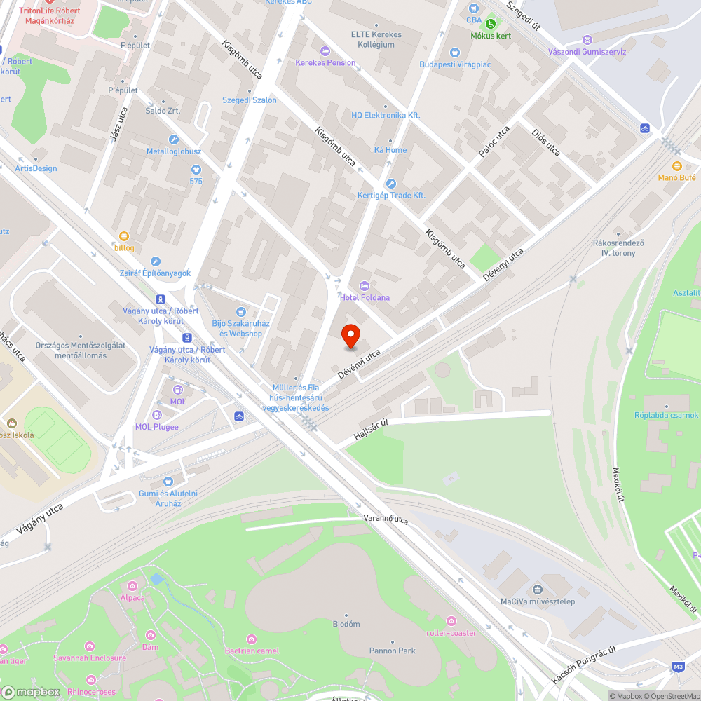 Megsüllyedt Telekom bejelentés helye